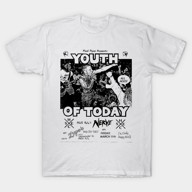 Youth of Today T-Shirt by Punk Flyer Archive